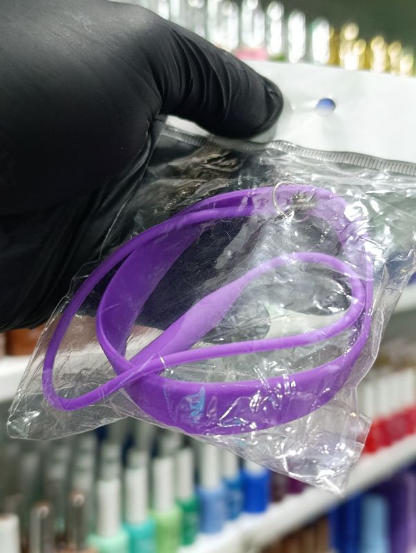 BRAZALETE DE SILICON PARA PINZA