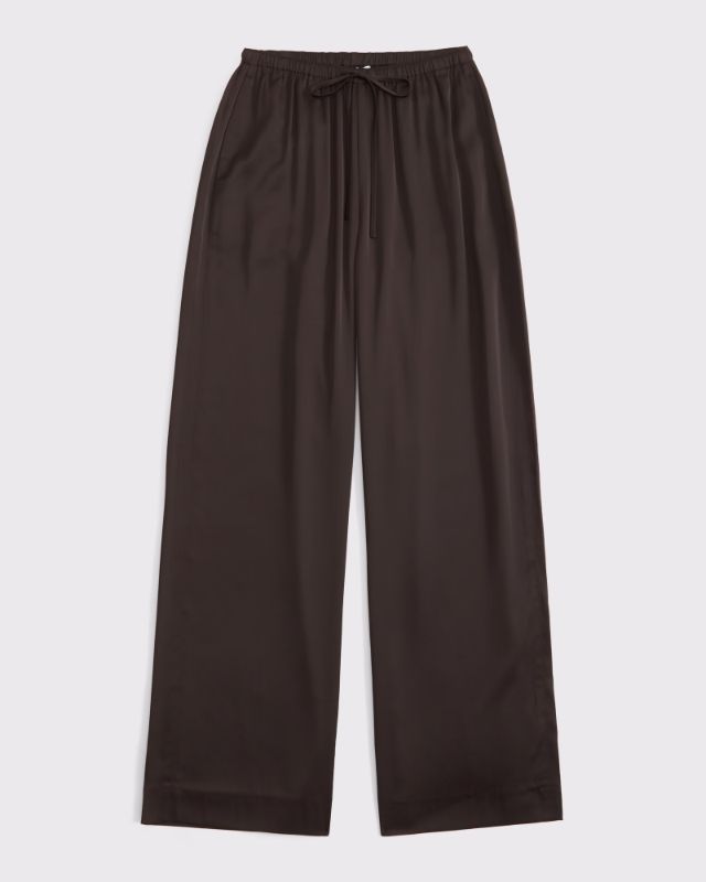 Pantalón de satén sin cierres