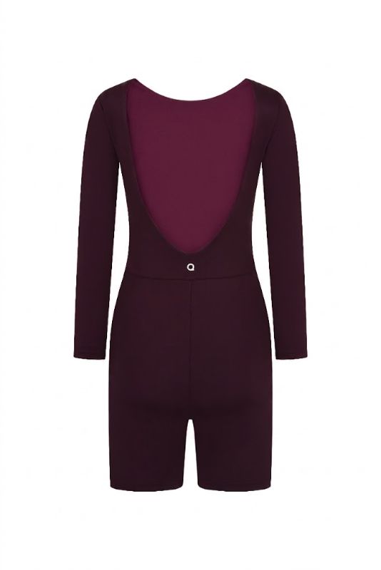 BURGUNDY SURFLINE ROMPER