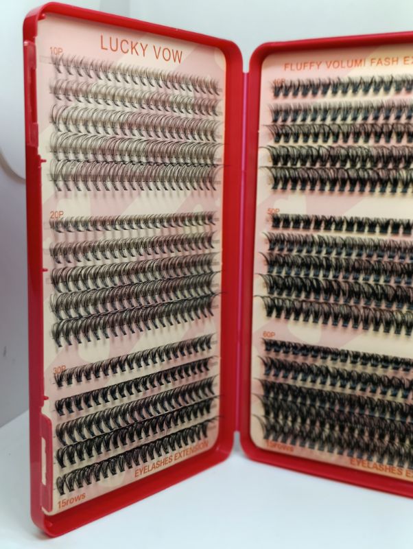 SET DE PESTAÑAS SURTIDA LIBRO ROJO