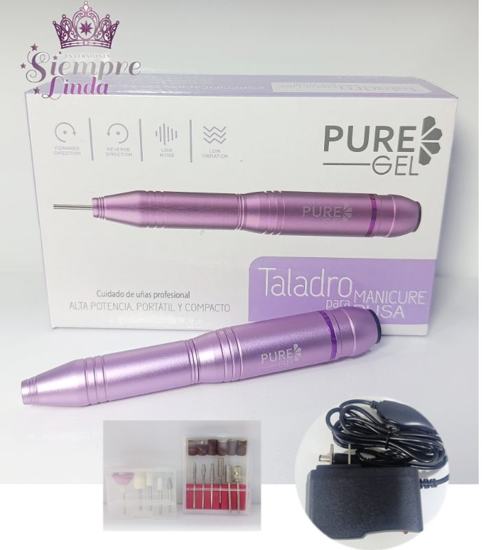TALADRO MANICURE RUSA SUPER CRISTAL 20.000 RPM