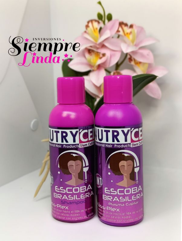 ESCOBA BRASILERA ALISADO PASO 1 Y 2 120ML
