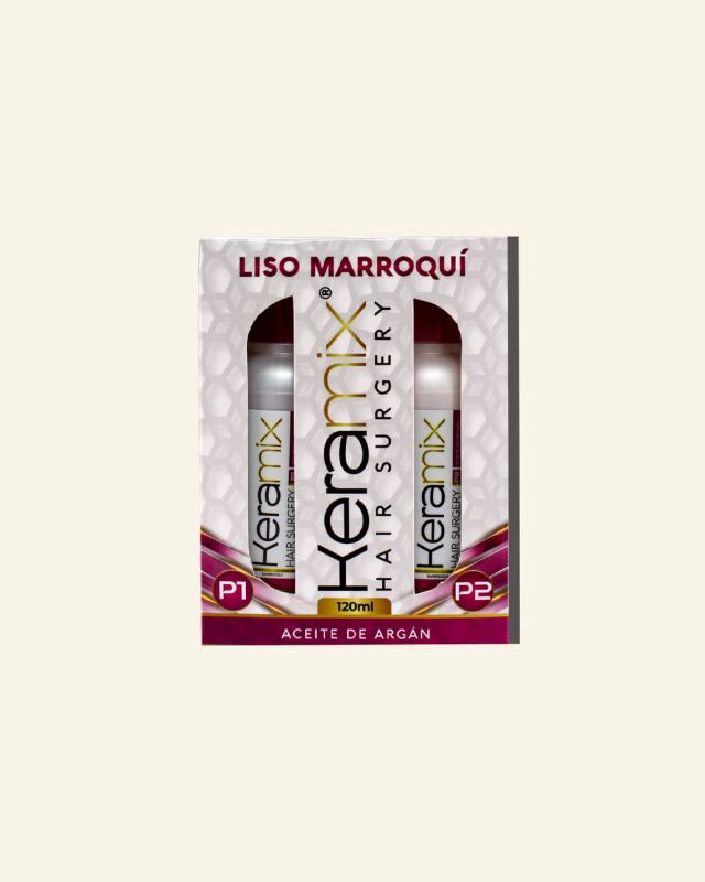 ALISADO MARROQUI KERAMIX PASO 1 Y 2 120ML