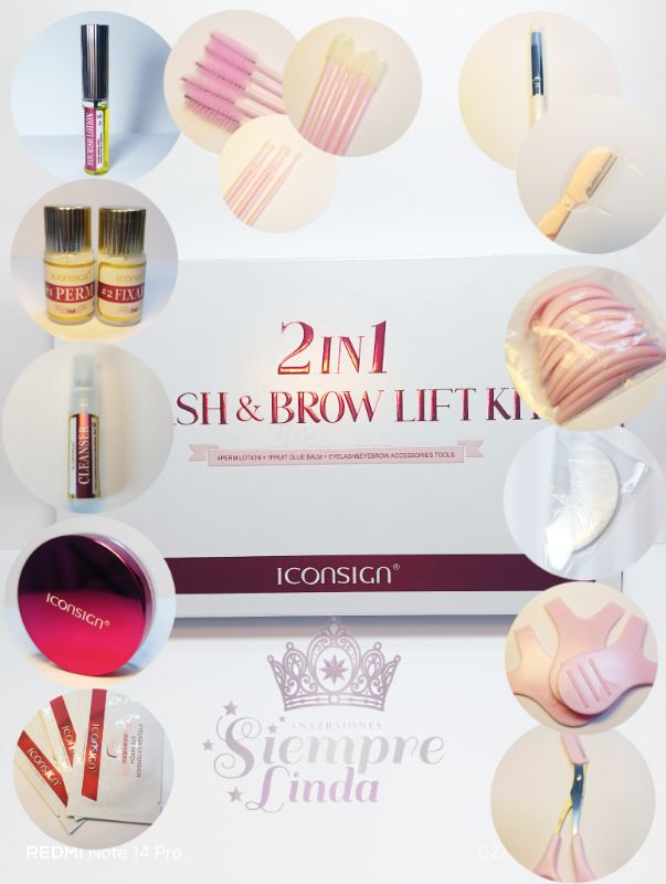 KIT LASH & BROW LIFT 2 IN 1 ICONSIGN