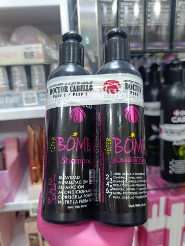 ALISADO BOMBA DOCTOR CABELLO 240ML (PASO 1 Y PASO 2)