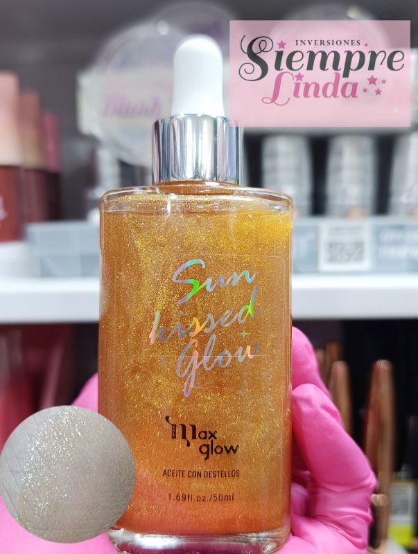 ACEITE DESTELLOS MAXGLOW SUNKISSGLOW