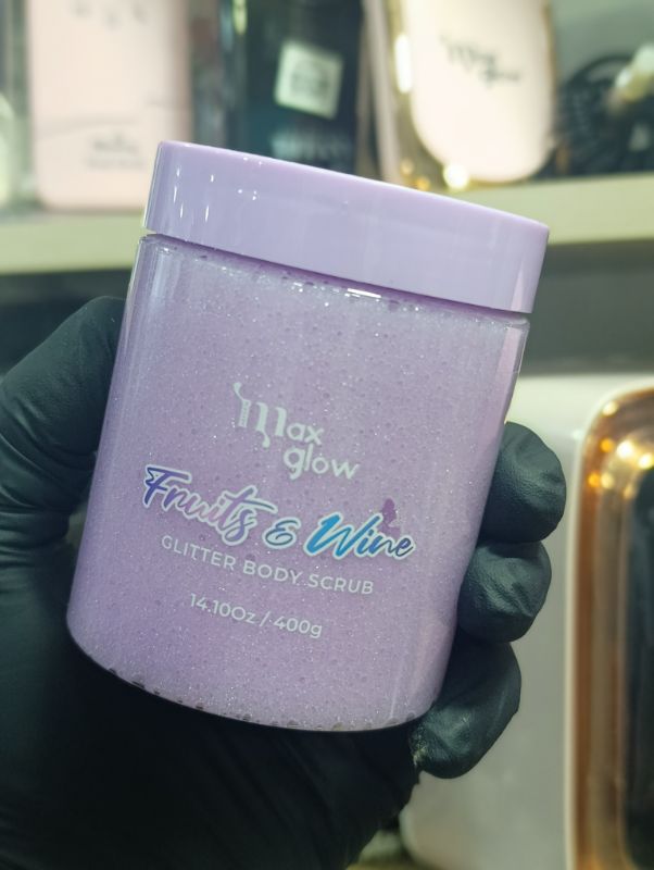 CREMA EXFOLIANTE GLITTER MAXGLOW 400G