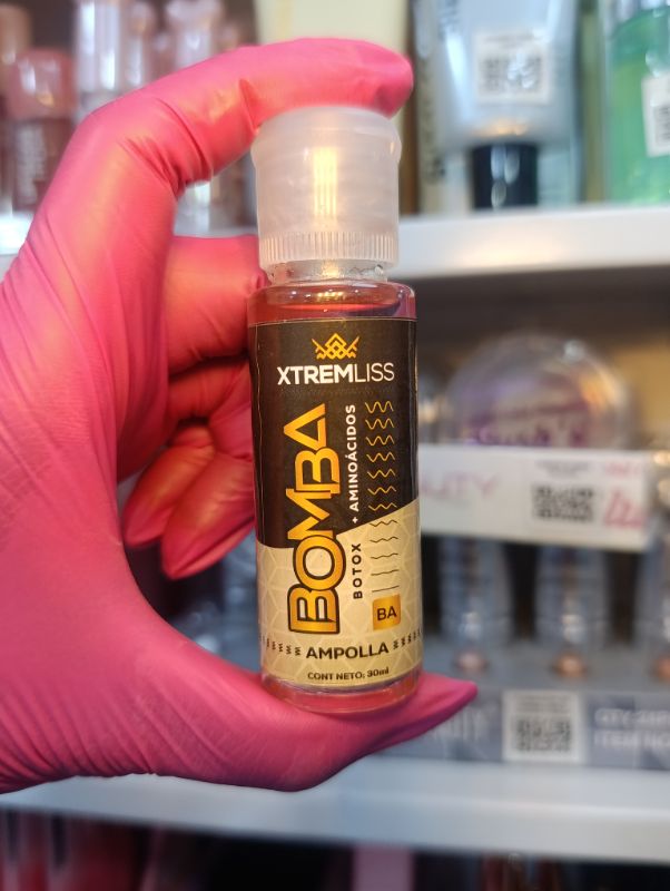 AMPOLLA CAPILAR 30 CC BOMBA PROTEINAS/AMINOACIDOS