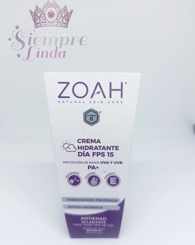 CREMA HIDRATANTE DIA ZOAH 50ML
