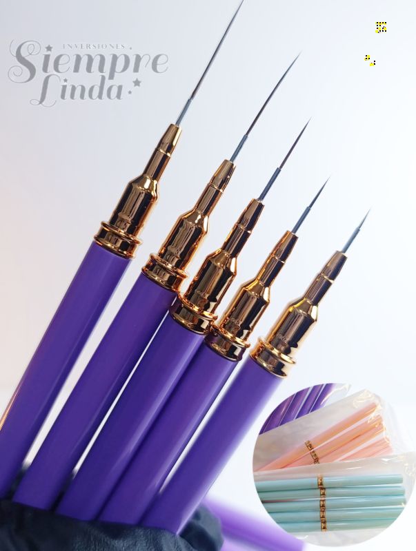 PINCELES LINER X5
