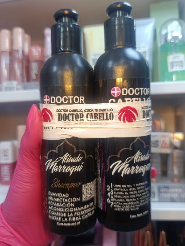 ALISADO MARROQUI 240ML DOCTOR CABELLO (PASO 1 Y PASO 2)
