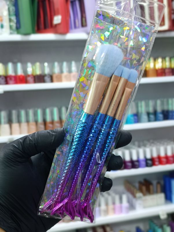 BROCHAS MAQUILLAJE X4 SIRENA