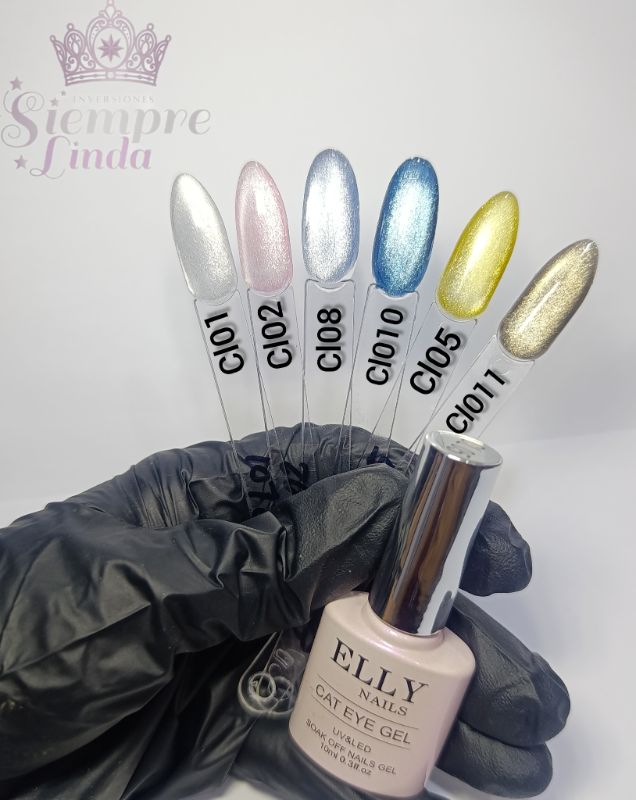 ESMALTE OJO DE GATO ELLY NAILS