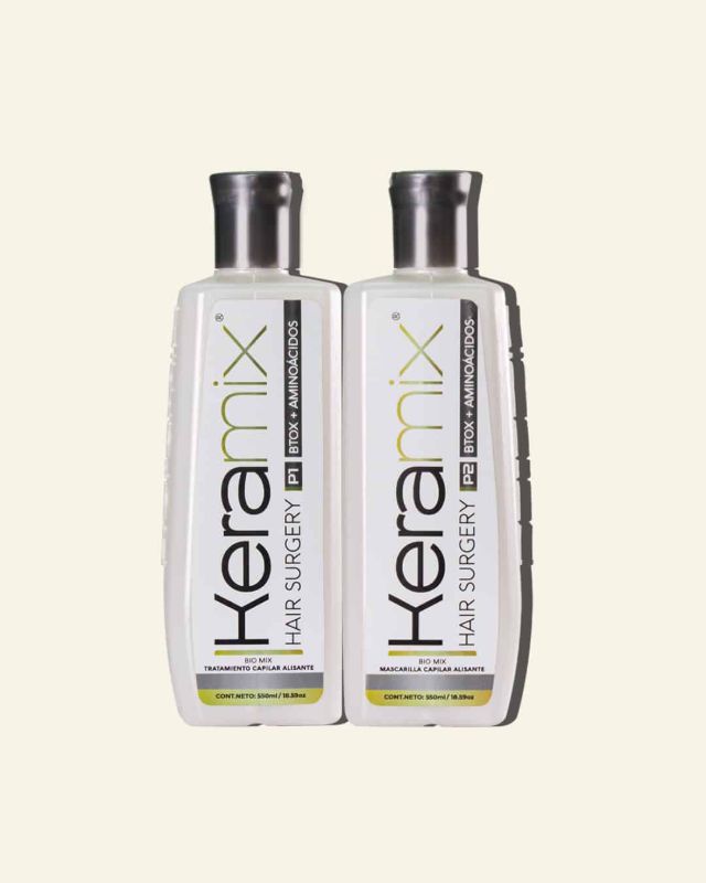 ALISADO BIOMIX KERAMIX PASO 1 Y 2 550ML