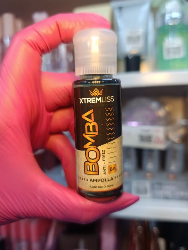 AMPOLLA CAPILAR 30 CC BOMBA ANTI FRIZZ