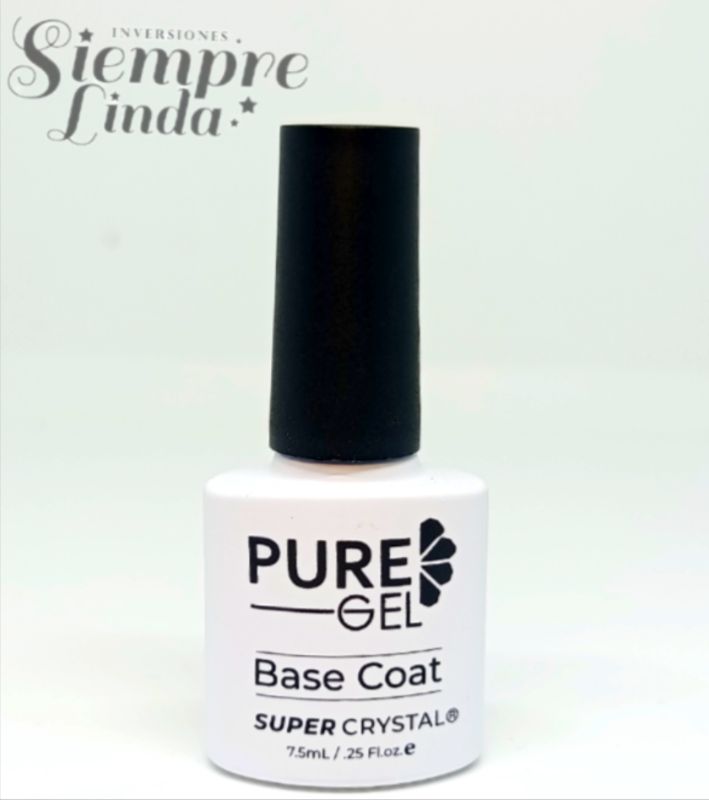 BASE COAT PURE GEL SUPER CRISTAL