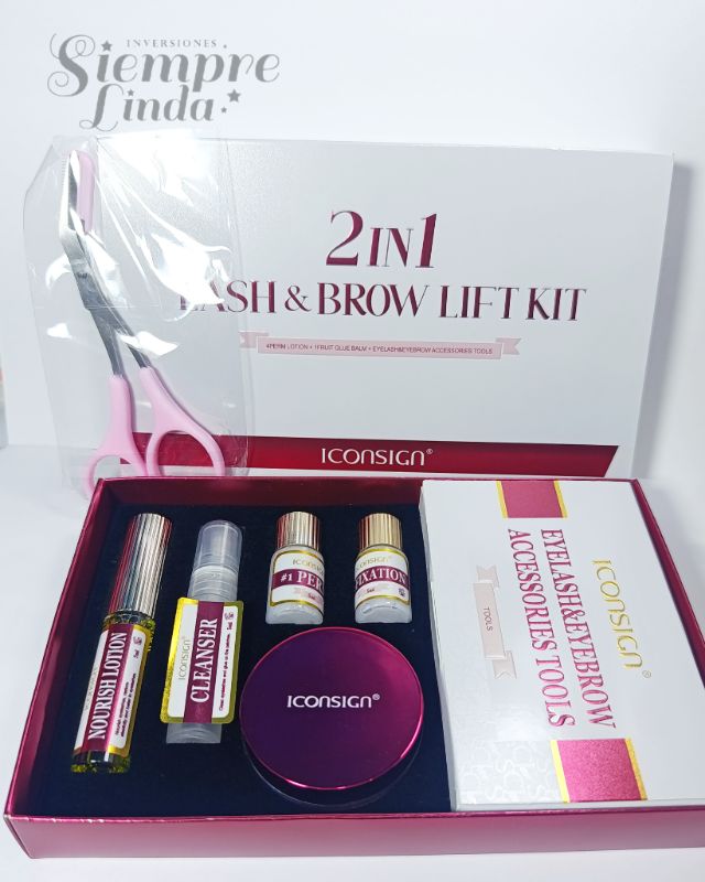 KIT LASH & BROW LIFT 2 IN 1 ICONSIGN
