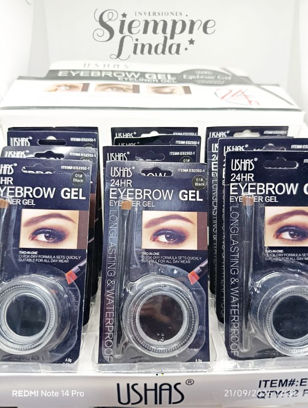 POMADA PINCEL PARA CEJAS USHAS ES2352