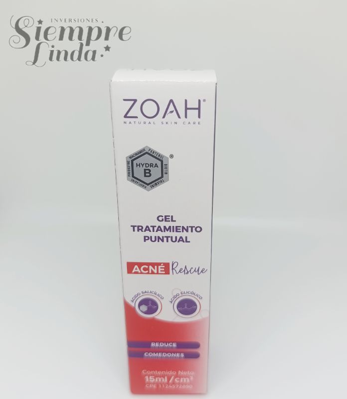 ACNE RESCUE GEL TRATAMIENTO PUNTUAL ZOAH