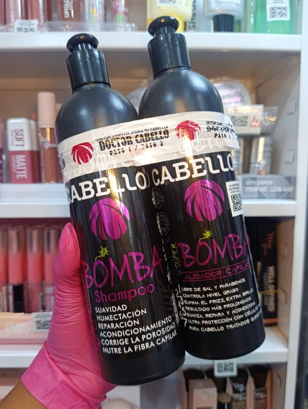 ALISADO BOMBA DOCTOR CABELLO 500ML (PASO 1 Y PASO 2)
