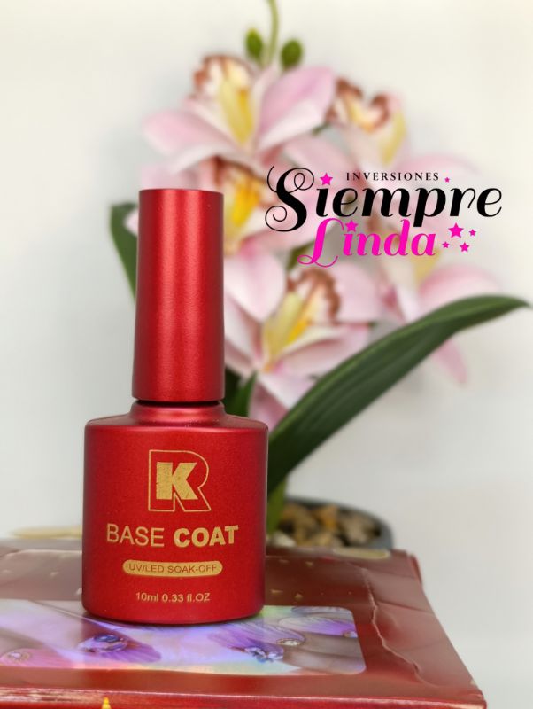 BASE COAT K 10ML ROJA