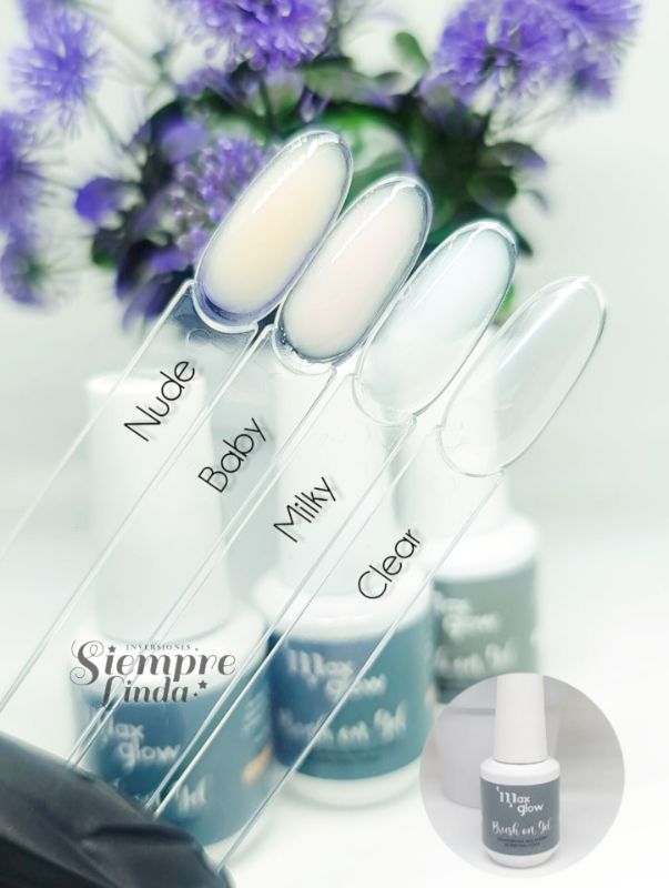 BRUSH ON GEL MAXGLOW 15ML
