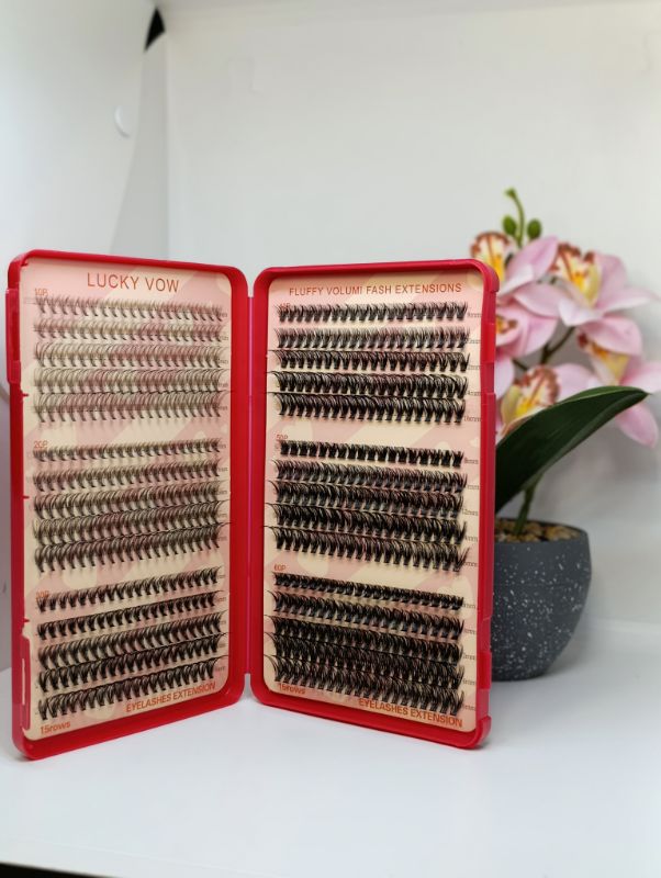 SET DE PESTAÑAS SURTIDA LIBRO ROJO