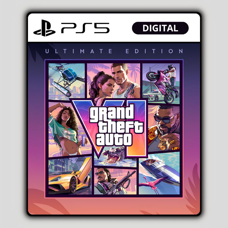 Juego PS5 | GTA 6 Grand Theft Auto VI Ultimate Edition (Digital | Pre-Venta