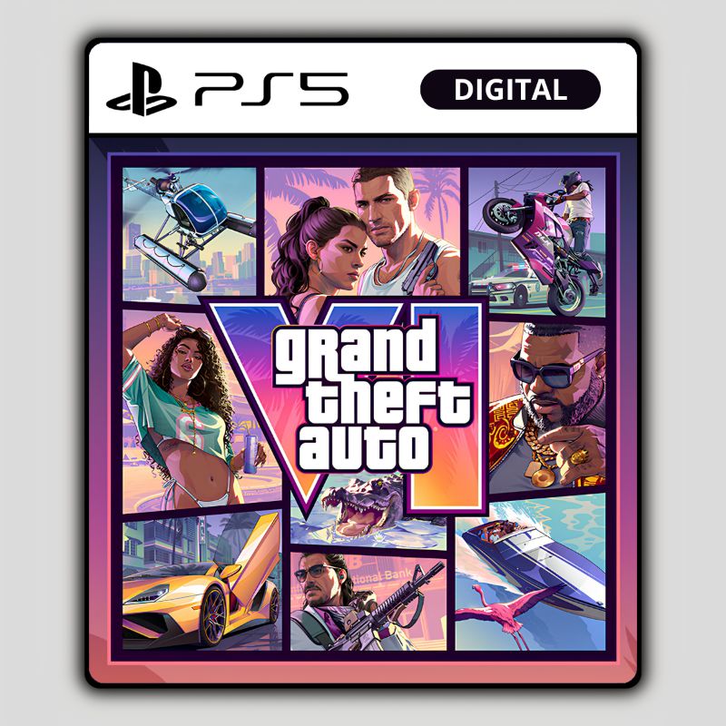 Juego PS5 | GTA 6 Grand Theft Auto VI (Digital | Pre-Venta