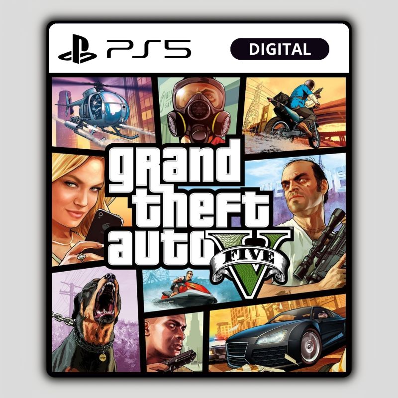 Grand Theft Auto V (GTA 5 PS5 Digital)