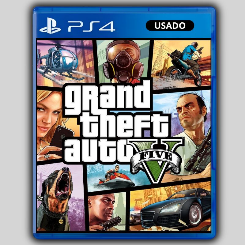 Grand Theft Auto V (GTA 5 PS4 Usado)