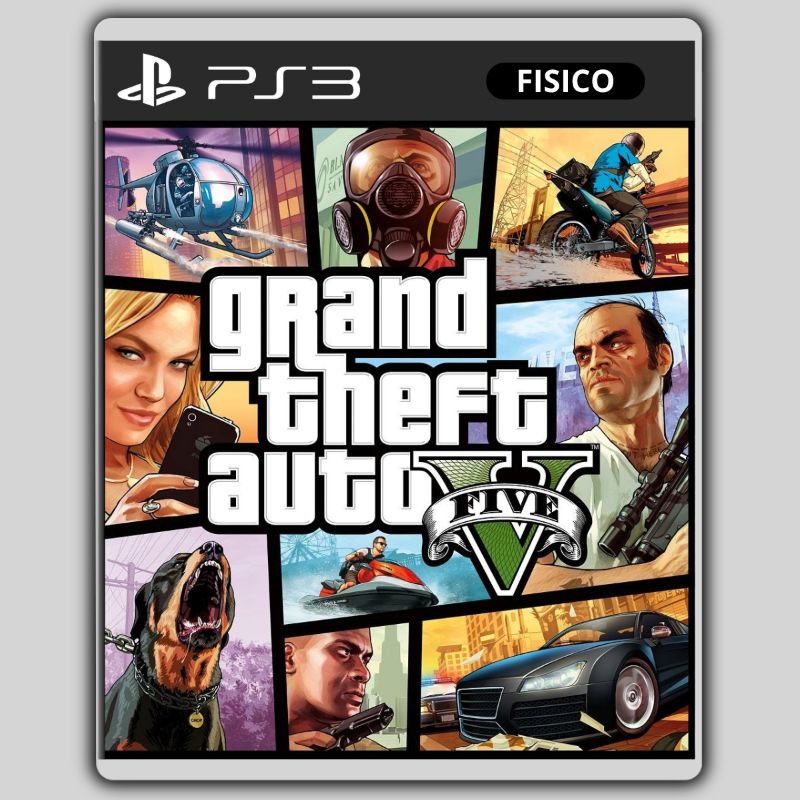 Grand Theft Auto V (GTA 5 PS3 Fisico)