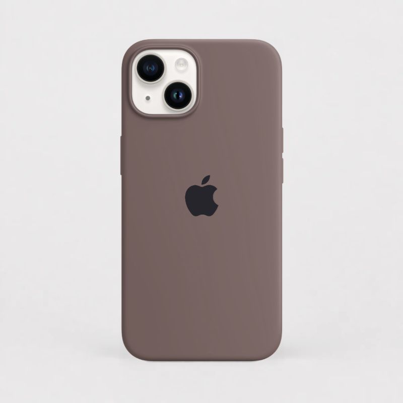 FORRO DE SILICONA | MARRON | IPHONE 13 / 14