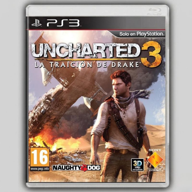 Uncharted 3: La traición de Drake PS3 Usado