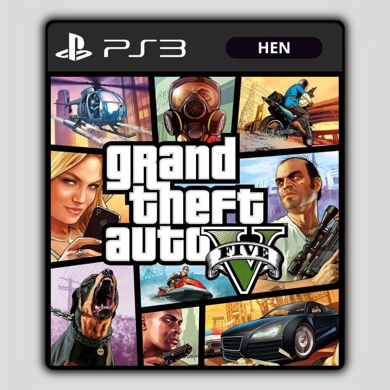 Grand Theft Auto V (GTA 5 PS3 HEN)