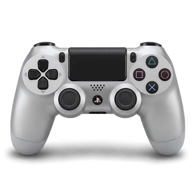 CONTROL PS4 GENERICO INALAMBRICO SILVER (NUEVO)
