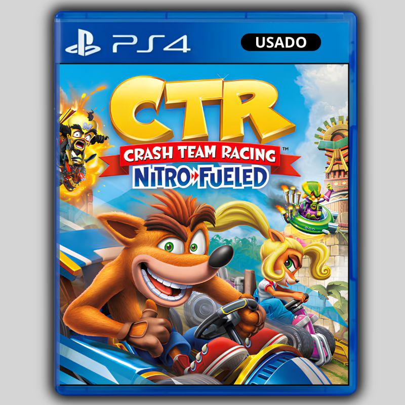Juego PS4: Crash Team Racing Nitro-Fueled (Físico/Usado)