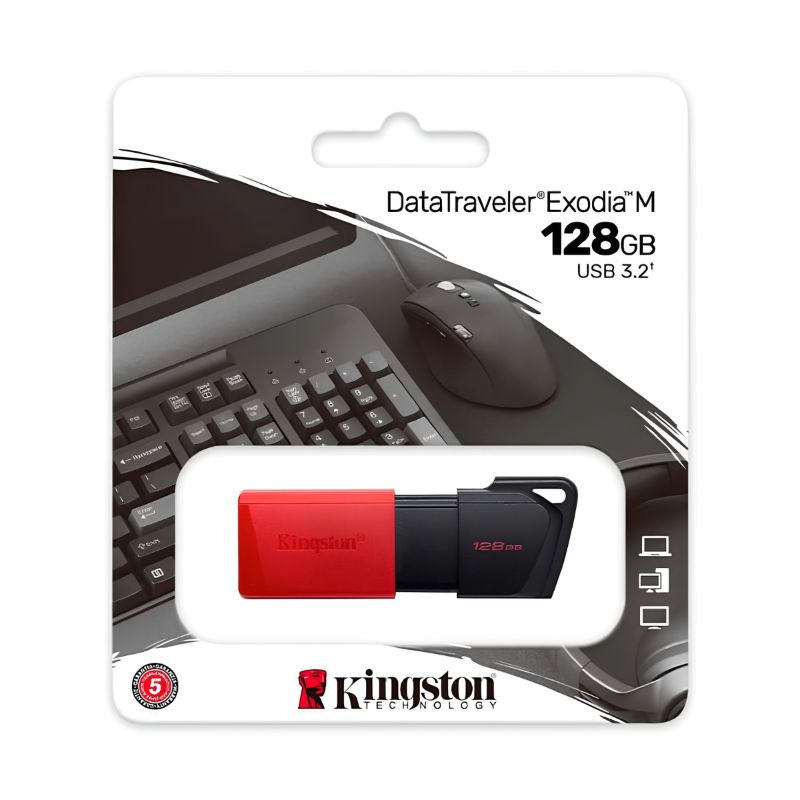PENDRIVE KINGSTON EXODIA M | 128GB | USB 3.2 GEN 1