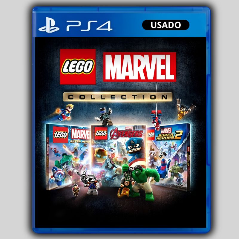 LEGO MARVEL COLLECTION | PS4 | FÍSICO USADO