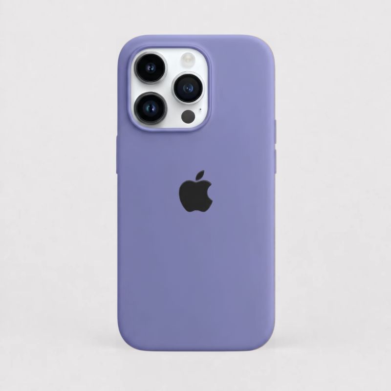 FORRO DE SILICONA | MORADO IRIS | IPHONE 14 PRO MAX