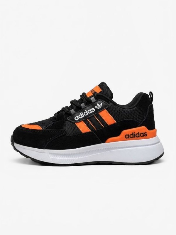 Zapatos naranja con negro adidas originals