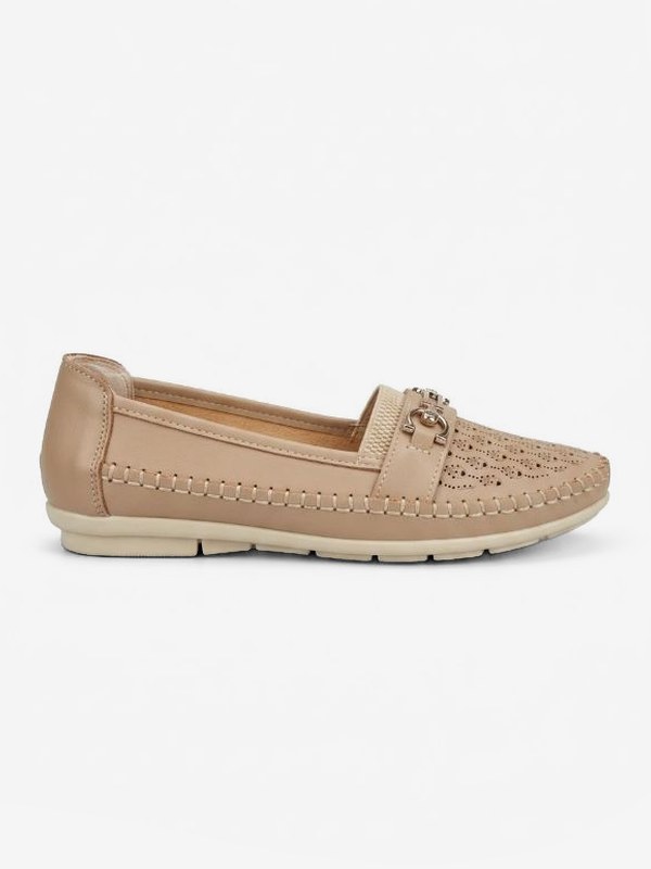 mocasín para dama con herraje