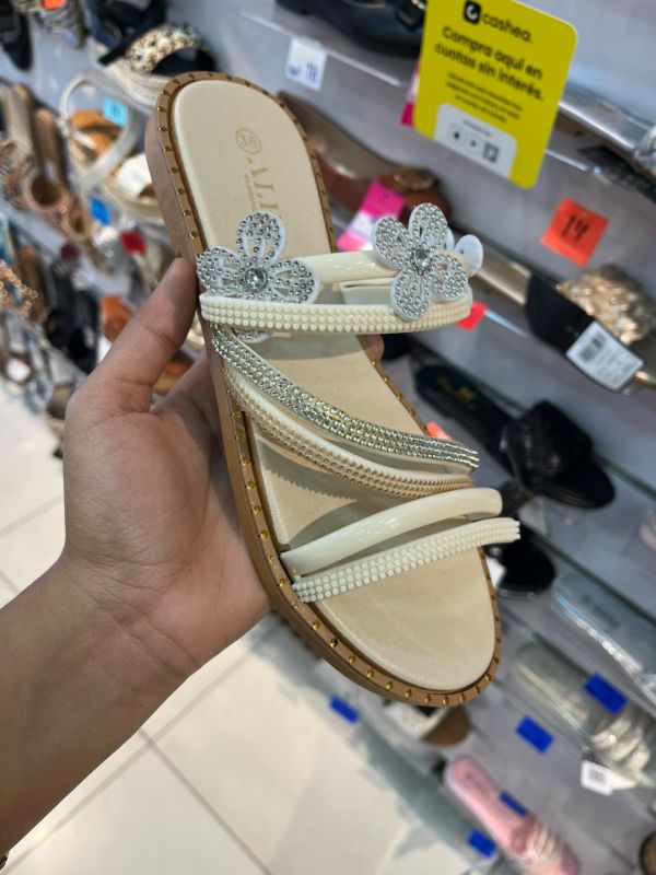 Sandalias de flores Alexa