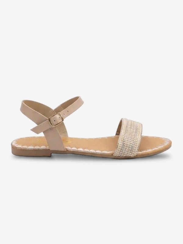Sandalias con pedreria