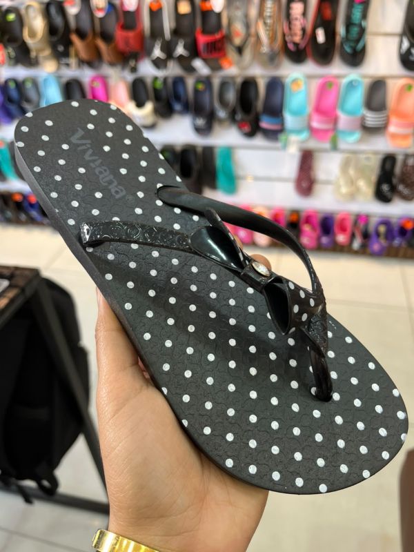 Sandalias playeras de puntos