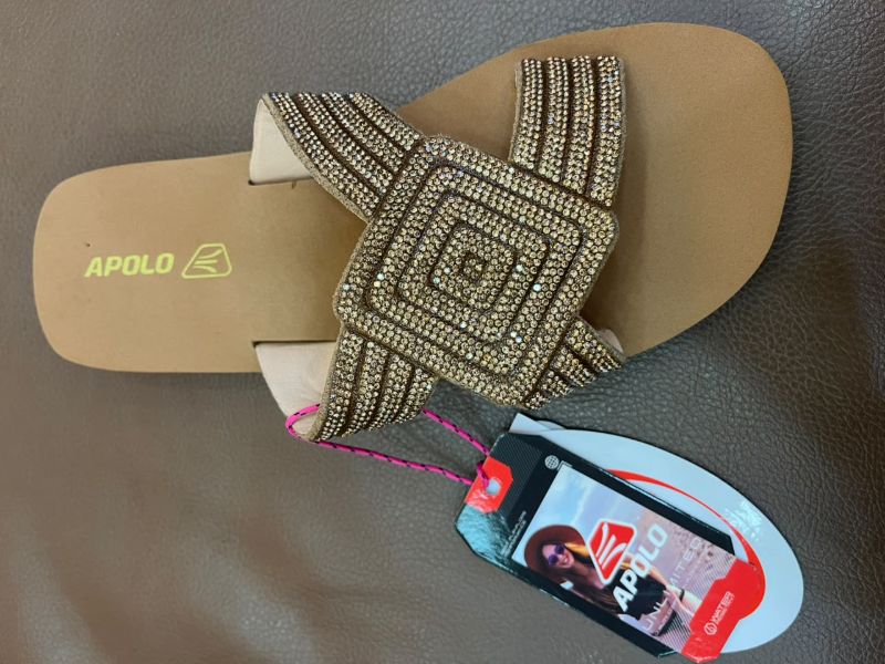 Sandalias de pala con pedrería Apolo