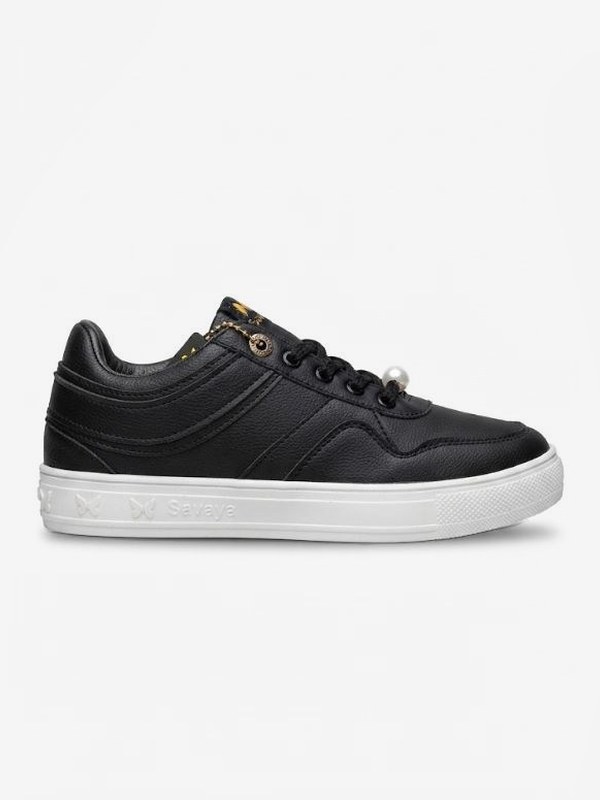 Zapato casual negro Savaya