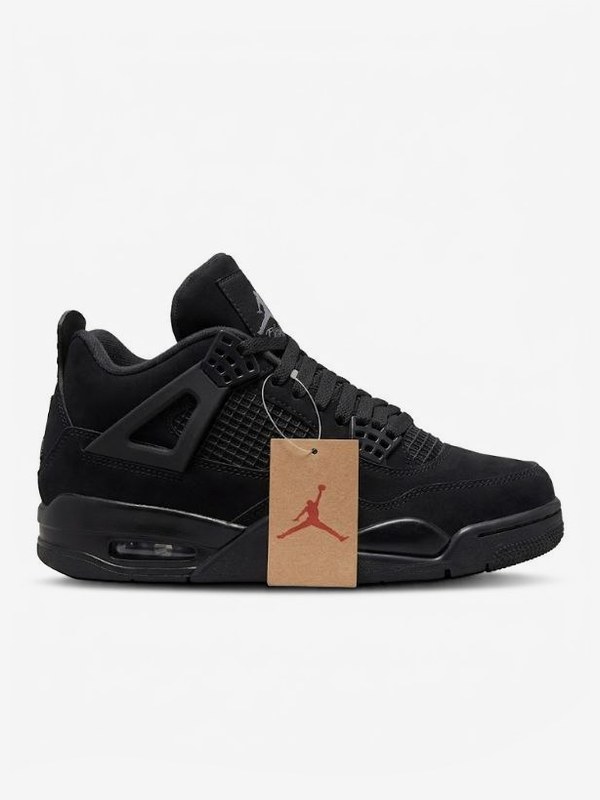 Bota Nike Air Jordan 4 Retro Negra