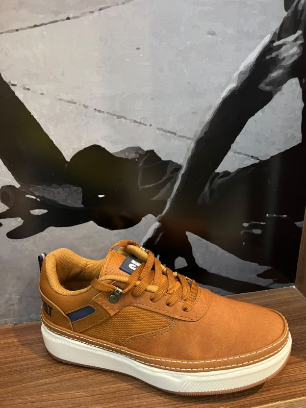 Zapato CAT Casual de costuras