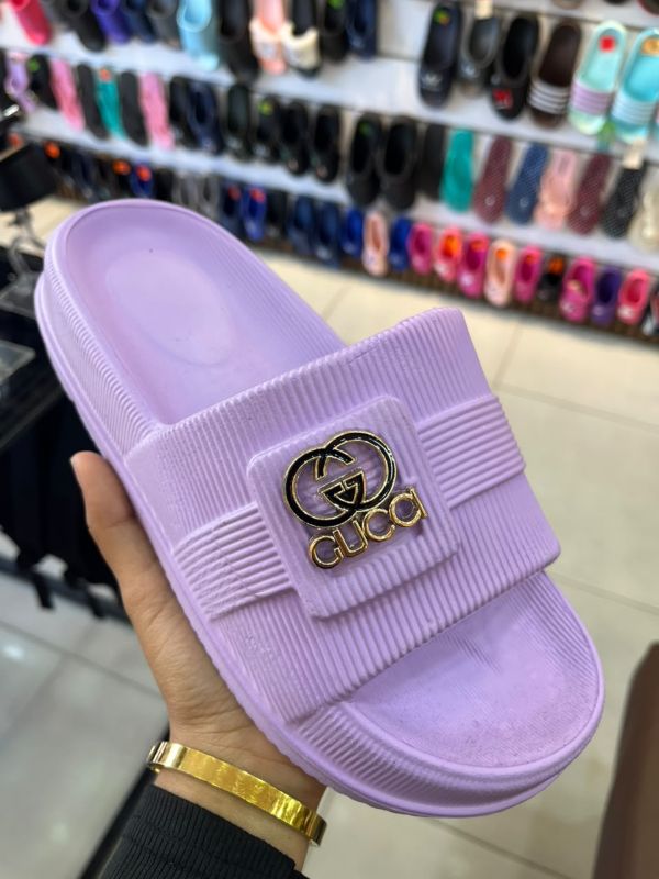 Slides Lila Gucci